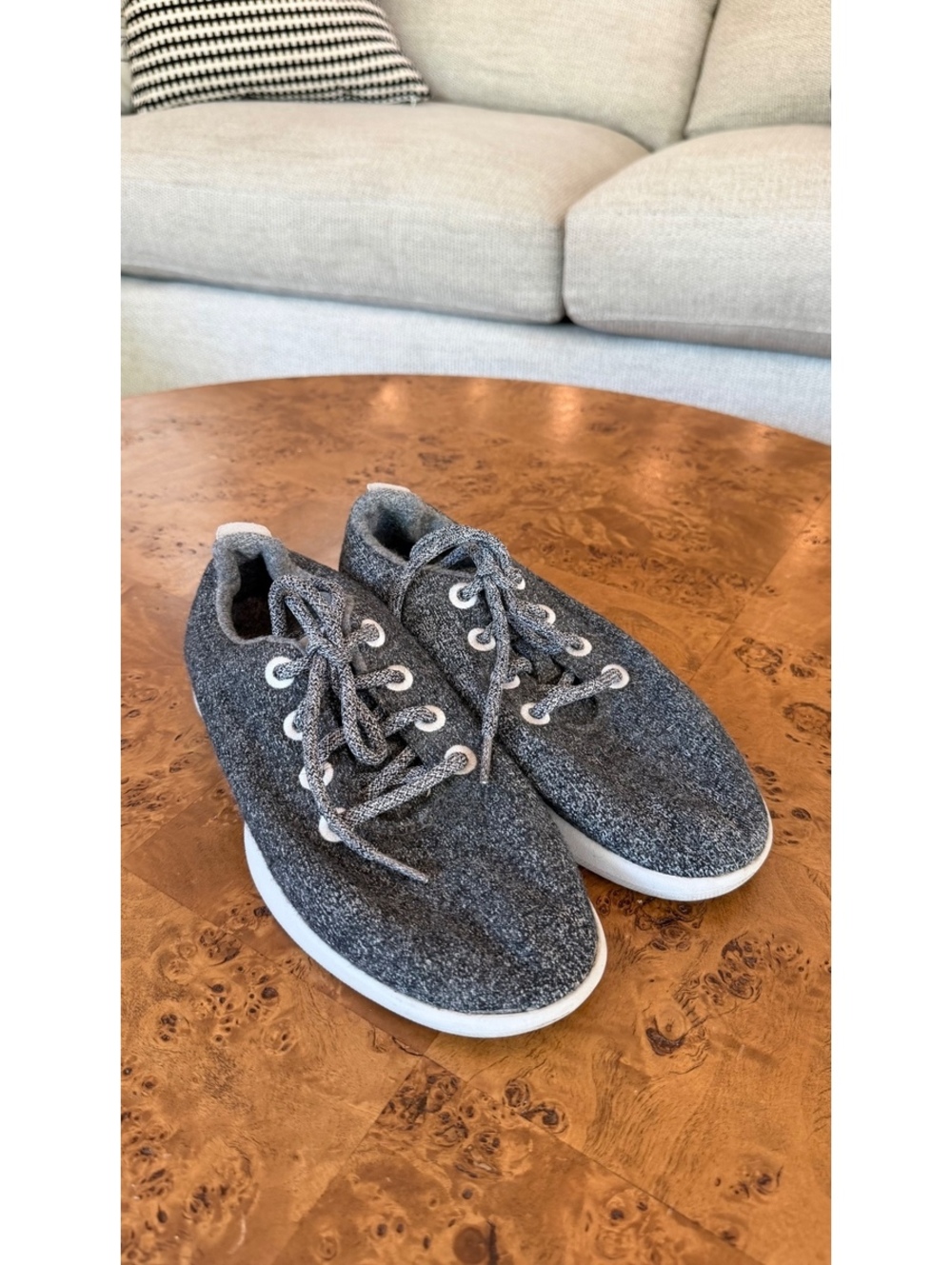Allbirds Women's Wool Runners Sneakers Size W8 Gray